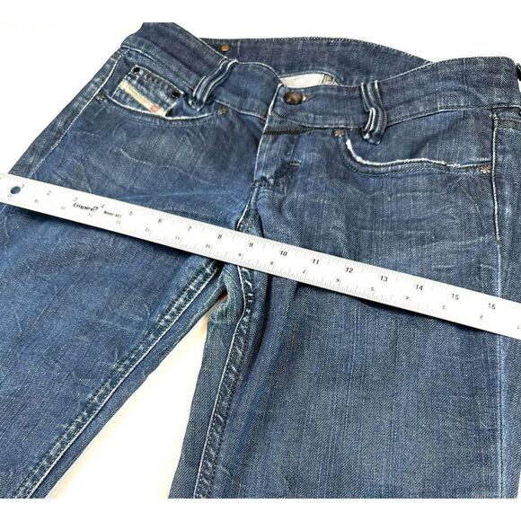 Diesel Dark Blue Louvely Stretch Denim Jeans Women's W: 28 L: 32 Read‎ - Picture 8 of 12